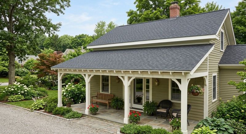 A Frame Roof Installation in Nassau County, FL
