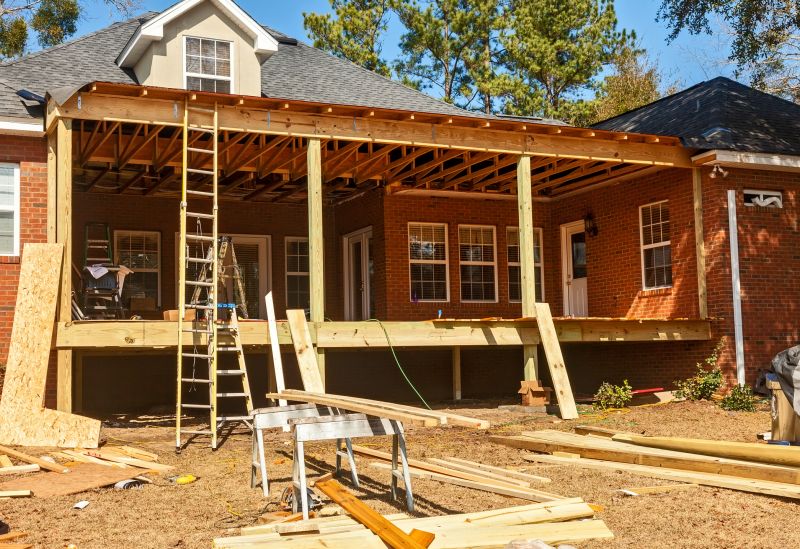 Deck Roof Construction in Nassau County, FL
